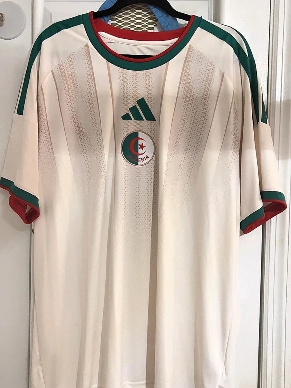 adidas Algeria 2020 Home Jersey Men's Soccer Jersey White & Green 2XL NWT